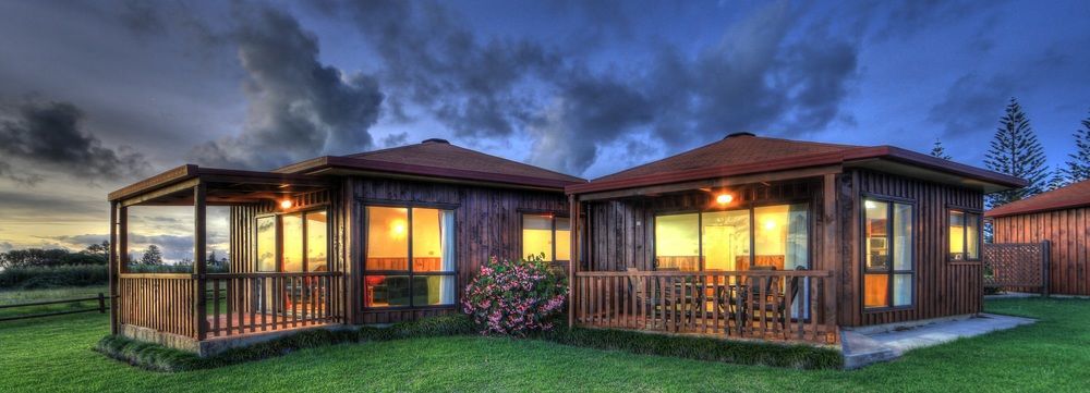 Ocean Breeze Cottages Burnt Pine Exterior foto